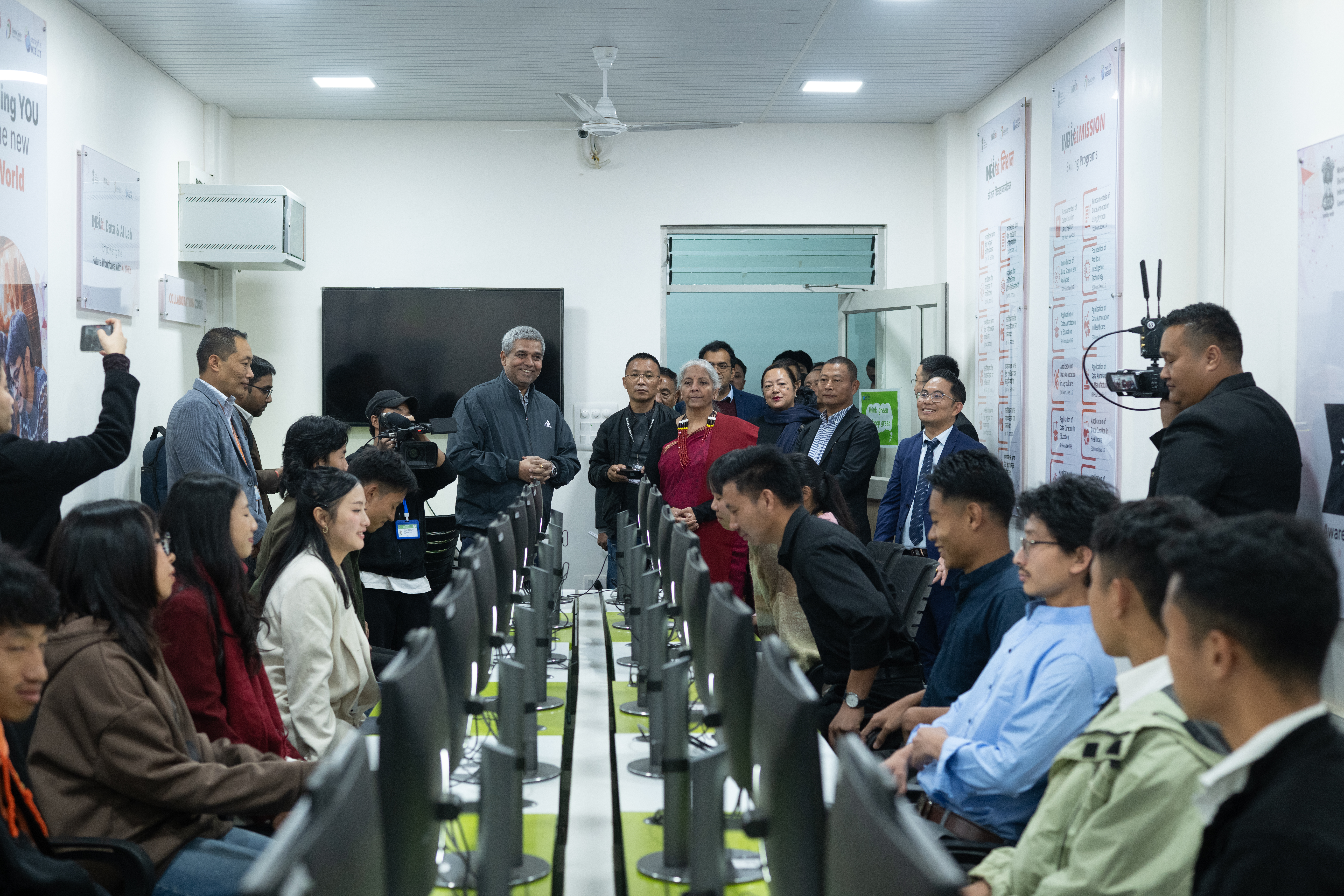 Union Finance Minister Visit to NIELIT Kohima